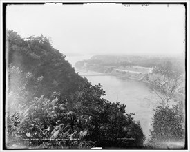 Niagara Gorge from Queenstown [sic] Heights, c1900. Creator: Unknown.
