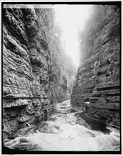 Up from Table Rock, Ausable Chasm, N.Y., between 1900 and 1906. Creator: Unknown.