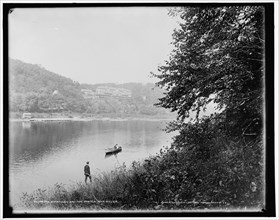 The Kittatinny House and the Water Gap House, c1900. Creator: Unknown.