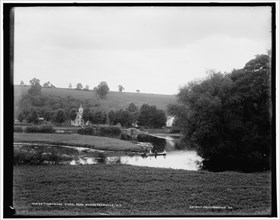 Tioughnioga River near Messengerville, N.Y., between 1890 and 1901. Creator: Unknown.