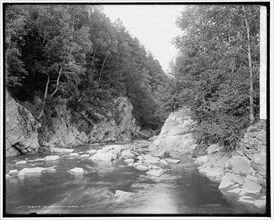 In Cavendish gorge, Vt., between 1900 and 1906. Creator: Unknown.