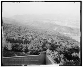 Mt. Holyoke and Connecticut Valley from Mt. Tom, Mass., between 1900 and 1915. Creator: Unknown.
