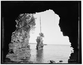 Apostle Islands, Lake Superior, Temple Gate, c1898. Creator: Unknown.