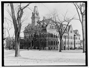High school, Albany, N.Y., between 1900 and 1910. Creator: Unknown.