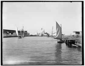 Southern Yacht Club, West End, New Orleans, c1900. Creator: Unknown.