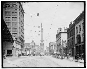West Market St. Street, Indianapolis, Ind., c1907. Creator: Unknown.