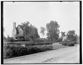 A Boulevard residence, Detroit, Mich., (1902?). Creator: Unknown.