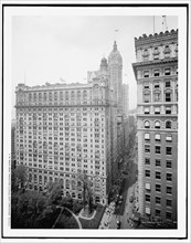 Broadway and Trinity Building, New York, N.Y., c1908. Creator: Unknown.