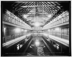 The Swimming pool, Charlevoix-the-Beautiful, c1900. Creator: Unknown.