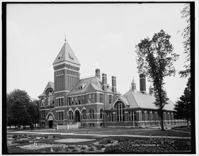 Engineering laboratory, U. of M., Ann Arbor, Michigan, between 1890 and 1901. Creator: Unknown.