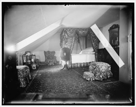 Mrs. Washington's bedroom, Mt. Vernon, c1902. Creator: Unknown.