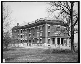 New dormitory, the Western College, Oxford, Ohio, between 1900 and 1906. Creator: Unknown.