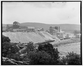 Zinc mines, Franklin, N.J., between 1890 and 1901. Creator: Unknown.