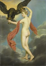 Hebe with Jupiter in the Guise of an Eagle, 1820-1826. Creator: Gustav Adolphe Diez.