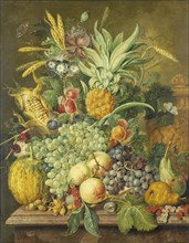 Still Life with Fruit, 1808. Creator: Jacobus Linthorst.