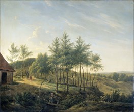 Hilly Landscape, 1814. Creator: Gerrit Jan Michaelis.