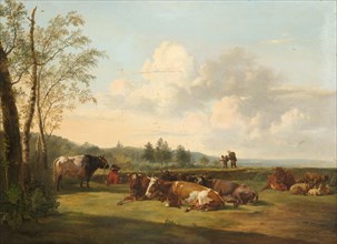 Landscape with Cattle, 1816. Creator: Pieter Gerardus van Os.