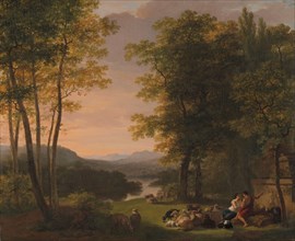 Arcadian Landscape, 1813. Creator: Jan Willem Pieneman.