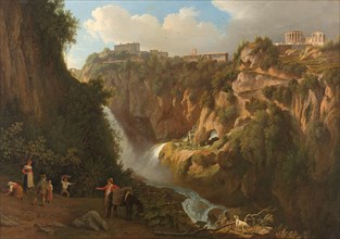 The Waterfall at Tivoli, 1824. Creator: Abraham Teerlink.