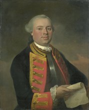 Johan Arnold Zoutman (1724-93), Vice Admiral, 1770. Creator: August Christian Hauck.