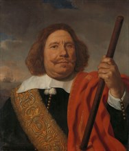 Egbert Meeuwsz Cortenaer (1605-65), Vice Admiral, Admiralty of the Maas, Rotterdam, c.1660. Creator: Bartholomeus van der Helst.