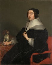 Portrait of a Woman, 1655. Creator: Gerrit van Honthorst.