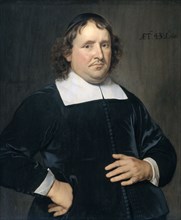 Thomas Pots (1618-1689). Minister at Vlissingen, 1661. Creator: Hendrick Berckman.
