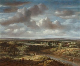 River Landscape, 1676. Creator: Philip Koninck.