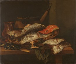 Still Life with Fish, c.1650-c.1670. Creator: Abraham van Beyeren.