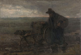 On Country Roads and Fields, 1892. Creator: Jozef Israels.