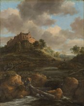 Bentheim Castle, 1650-1682. Creator: Jacob van Ruisdael.