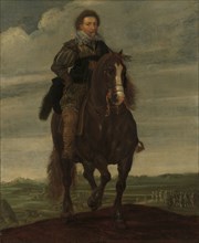 Prince Frederik Hendrik on Horseback, c.1629-c.1635. Creator: Pauwels van Hillegaert I.