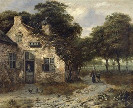 The Farmhouse, 1655-1684. Creator: Jan Wijnants.