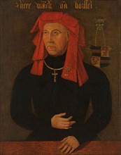 Portrait of Frank van Borselen, Lord of Sint Maartensdijk and Stadtholder of..., after c.1480. Creator: Unknown.