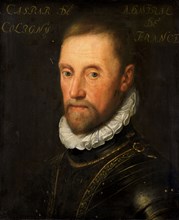 Portrait of Gaspard de Coligny (1517-72), c.1609-c.1633. Creator: Workshop of Jan Antonisz van Ravesteyn.
