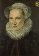 Portrait of Grietje Pietersdr Codde (1538-1607), 1586. Creator: Adriaen Thomasz Key.