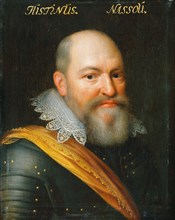 Portrait of Justinus of Nassau (1559-1631), c.1609-c.1633. Creator: Workshop of Jan Antonisz van Ravesteyn.