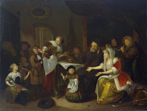 The Feast of St Nicholas, 1685. Creator: Richard Brakenburgh.