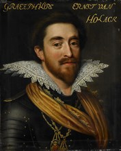 Portrait of Philip Ernst (1585-1629), Count of Hohenlohe zu Langenburg, c.1609-c.1633. Creator: Workshop of Jan Antonisz van Ravesteyn.