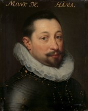 Portrait of Charles de Levin (?-1592), Lord of Famars, Forimont and Lousart, c.1609-c.1633. Creator: Workshop of Jan Antonisz van Ravesteyn.