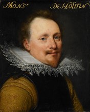 Portrait of Willem de Zoete de Laeke (?-1637), Lord of Hautain, c.1609-c.1633. Creator: Workshop of Jan Antonisz van Ravesteyn.