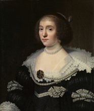 Portrait of Amalia van Solms (1602-75), in or after c.1632. Creator: Unknown.