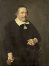 Portrait of a Man, presumably Willem van Velden, Secretary to Hugo de Groot, 1657. Creator: Unknown.