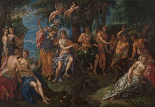 The Contest between Apollo and Pan, c.1600-c.1615. Creator: Hendrik de Clerck.