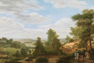 View of the Valley of Montmorency near Saint-Leu-la-Forêt, 1808. Creator: Pieter Rudolph Kleijn.