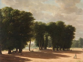 The Entrance to the Park of Saint-Cloud, Paris, 1809. Creator: Pieter Rudolph Kleijn.