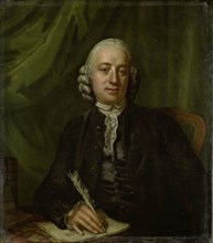 Portrait of Pieter Meijer, Publisher and Bookseller in Amsterdam, 1750-1781. Creator: Hendrik Pothoven.