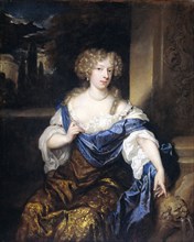 Portrait of Helena Ctaharina de Witte (1661-95), wife of Iman mogge, lord of Haamstede, 1678. Creator: Gaspar Netscher.