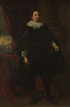 Portrait of a Male Member of the Van der Borcht Family, c.1635. Creator: Follower of Anthony van Dyck.