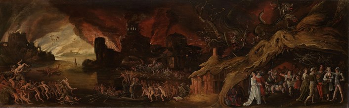 The Last Judgment and the Seven Deadly Sins, 1600-1638. Creator: Jacob Isaacz van Swanenburg.